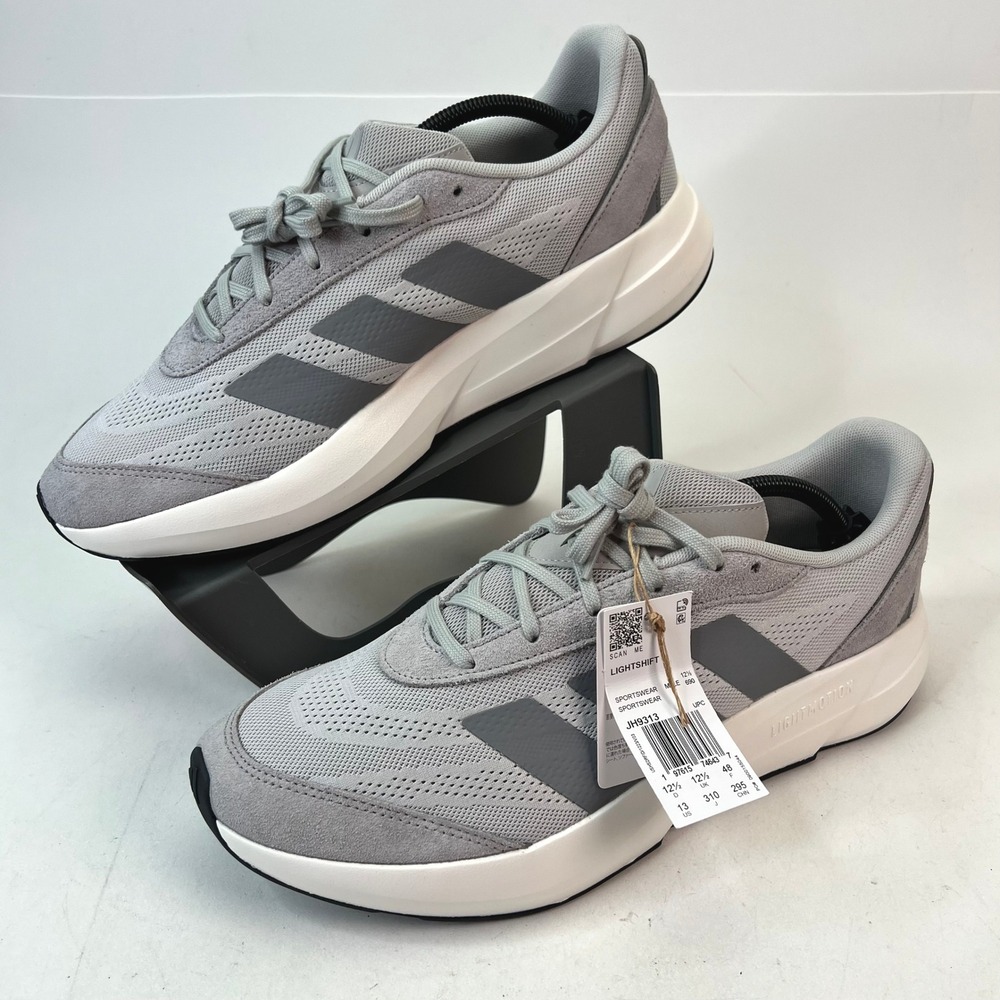 Adidas Lightshift JH9313 Men's Grey Running Athletic Shoes Size 13